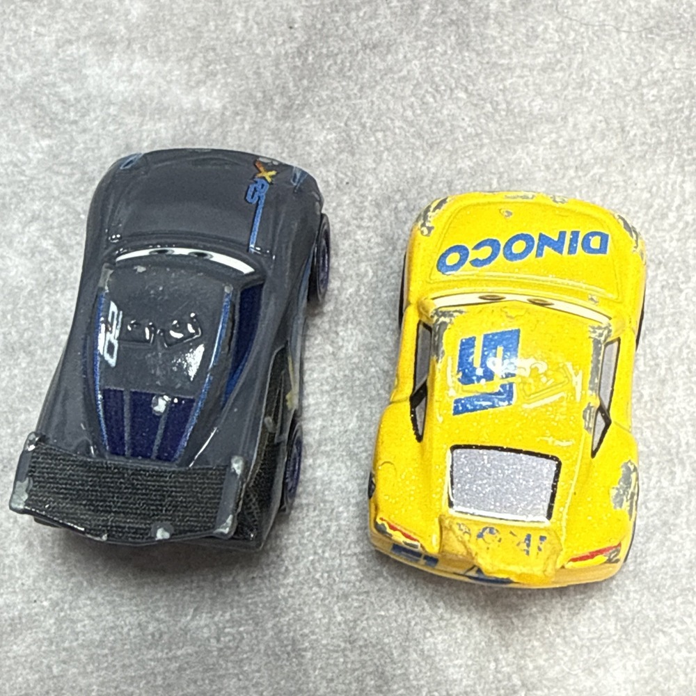 Disney Pixar Cars Mini Racers Lot Mater Ramone Cruz XRSJackson Hicks Lil Torquey - Picture 12 of 12
